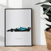 Aston Martin AMR22 - wall art